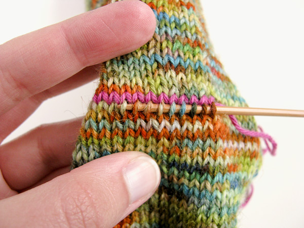 Socken Stricken Ohne Stress Die Nachtragsferse Lanade