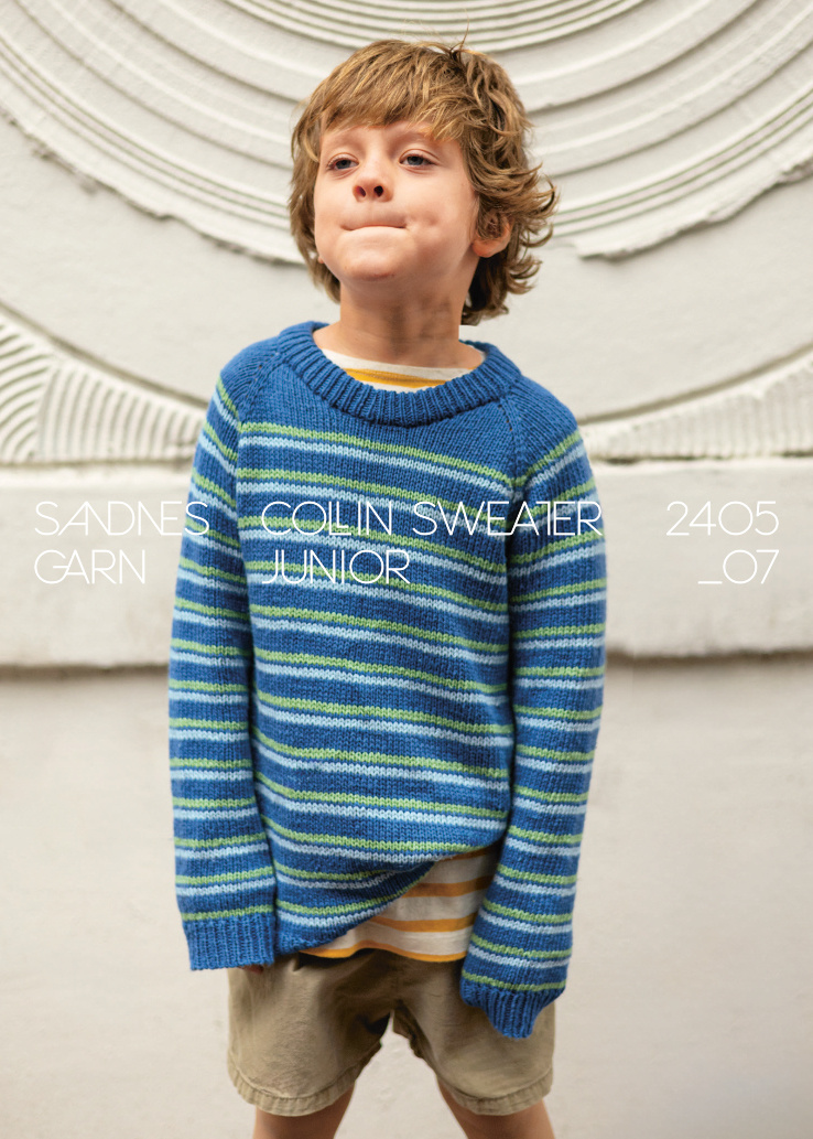 Sandnes-Set, „Collin Sweater Junior“, Sandnes...