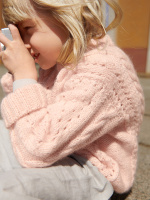 Sandnes-Set, „Cornelia Sweater Junior“, Sandnes Double Sunday und Tynn Silk Mohair