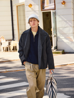Sandnes-Set, „Matthew Herrenpullover“, Sandnes Peer Gynt