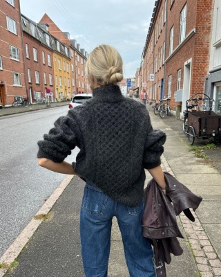 PetiteKnit Einzelanleitung, „Dagmar Sweater“, Deutsch