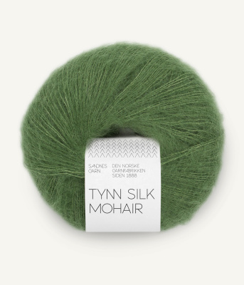 Sandnes Tynn Silk Mohair, 8753, Vineyard Green