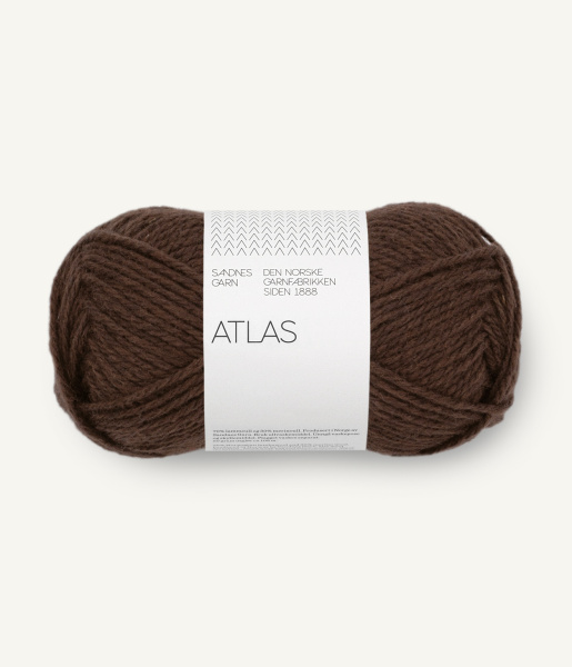 Sandnes Atlas, 3591, Dark Brown Mottled