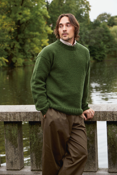 Sandnes Einzelanleitung 2513-05 „Damian Sweater Man“