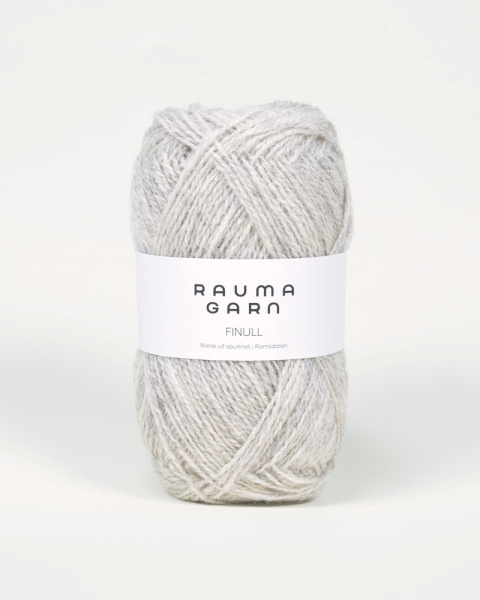 Rauma Finull, 0403, Lys Gra Melert