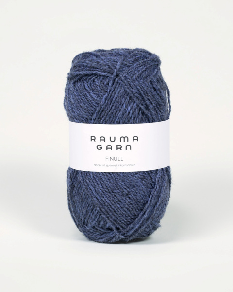 Rauma Finull, 4124, Bla Morkmelert