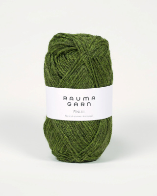 Rauma Finull, 4130, Gronn Morkmelert
