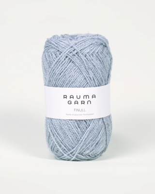 Rauma Finull, 4139, Lys Bl&aring; Lysmelert