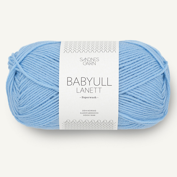 Sandnes Babyull Lanett, 5904, Blau