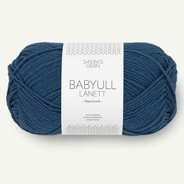 Sandnes Babyull Lanett, 6062, Nachtblau