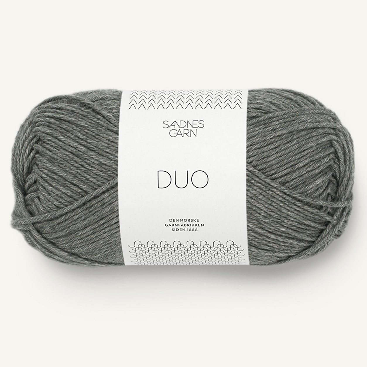 Sandnes Duo, 9071, Dunkles Staubgrün