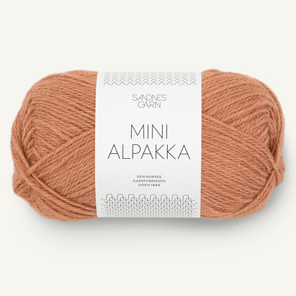 Sandnes Mini Alpakka, 2734, Ziegelstein