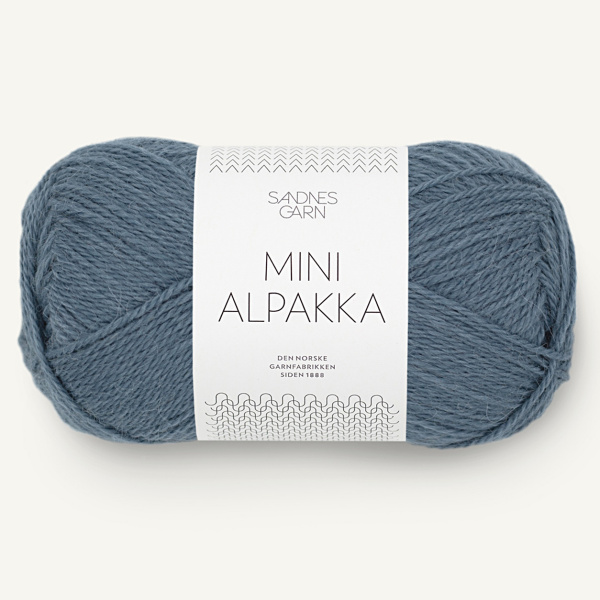 Sandnes Mini Alpakka, 6052, Jeansblau