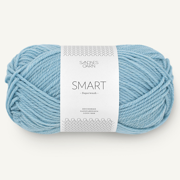 Sandnes Smart, 6531, Eisblau