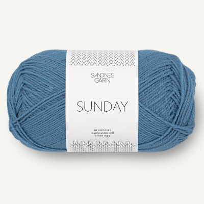 Sandnes Sunday, 6042, Dunkles Himmelblau