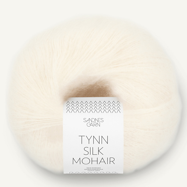 Sandnes Tynn Silk Mohair, 1012, Natur