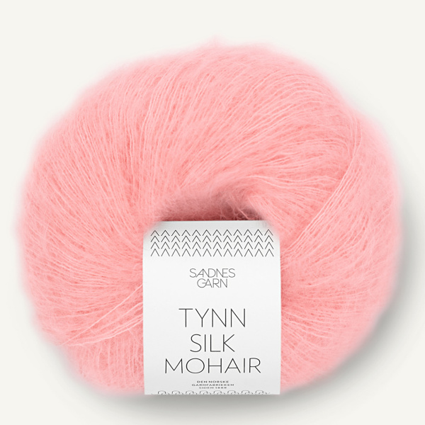 Sandnes Tynn Silk Mohair, 4303, Zartrosa