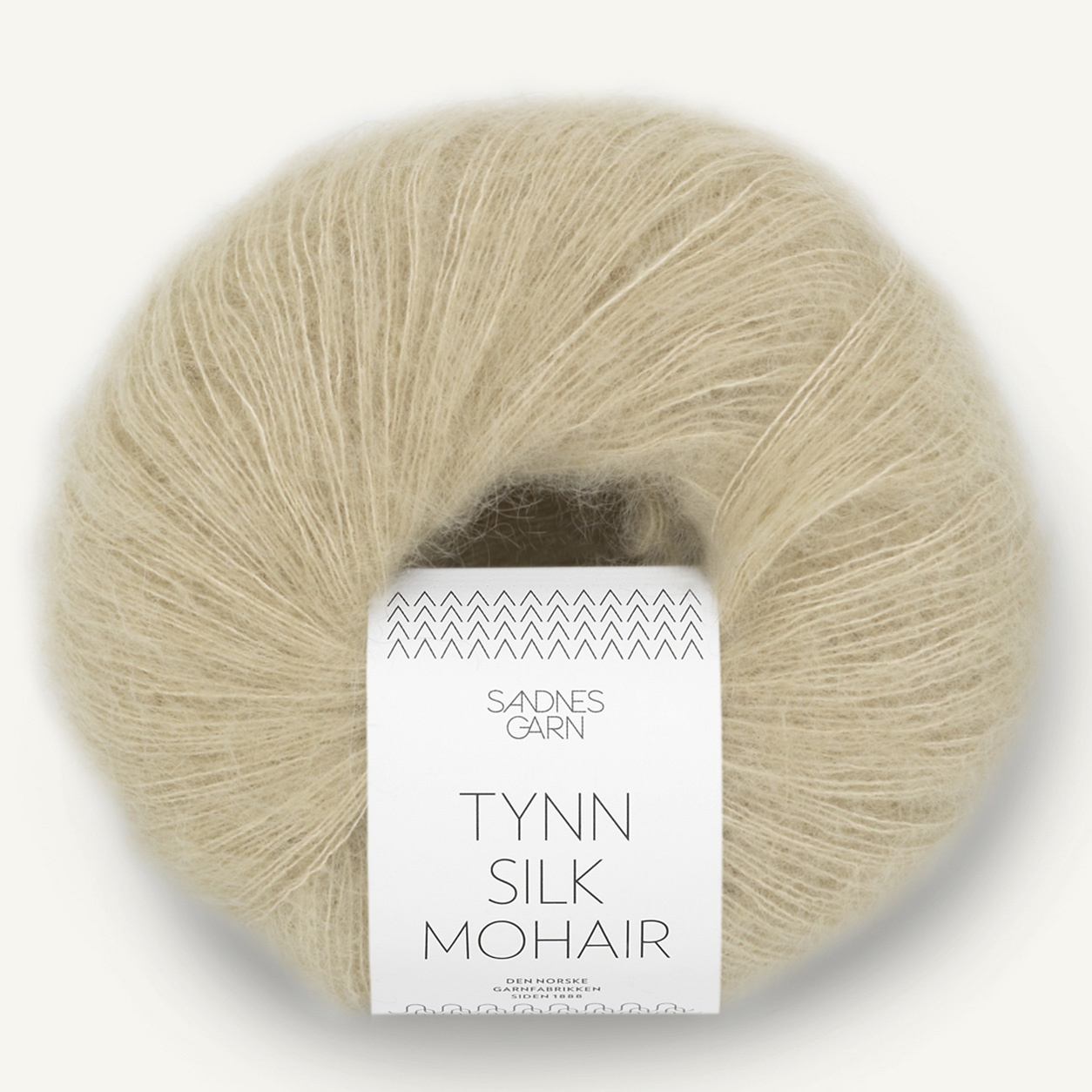Sandnes Tynn Silk Mohair, 9822, Helles Chinogr&uuml;n
