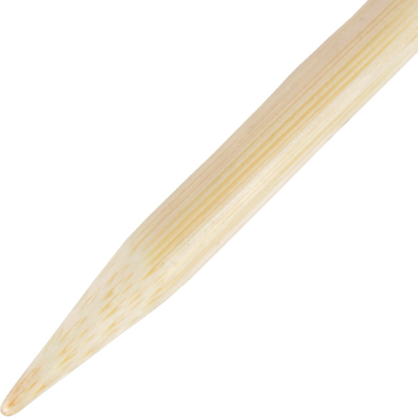 KnitPro Nadelspitzenpaar „Bamboo“, 128 mm Ø 6,5 mm