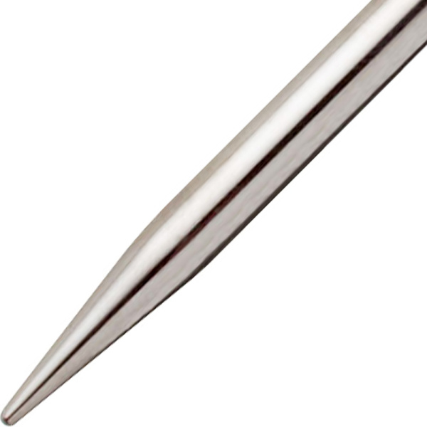 KnitPro Nadelspitzenpaar „Nova Metall“, 128 mm Ø 6,5 mm