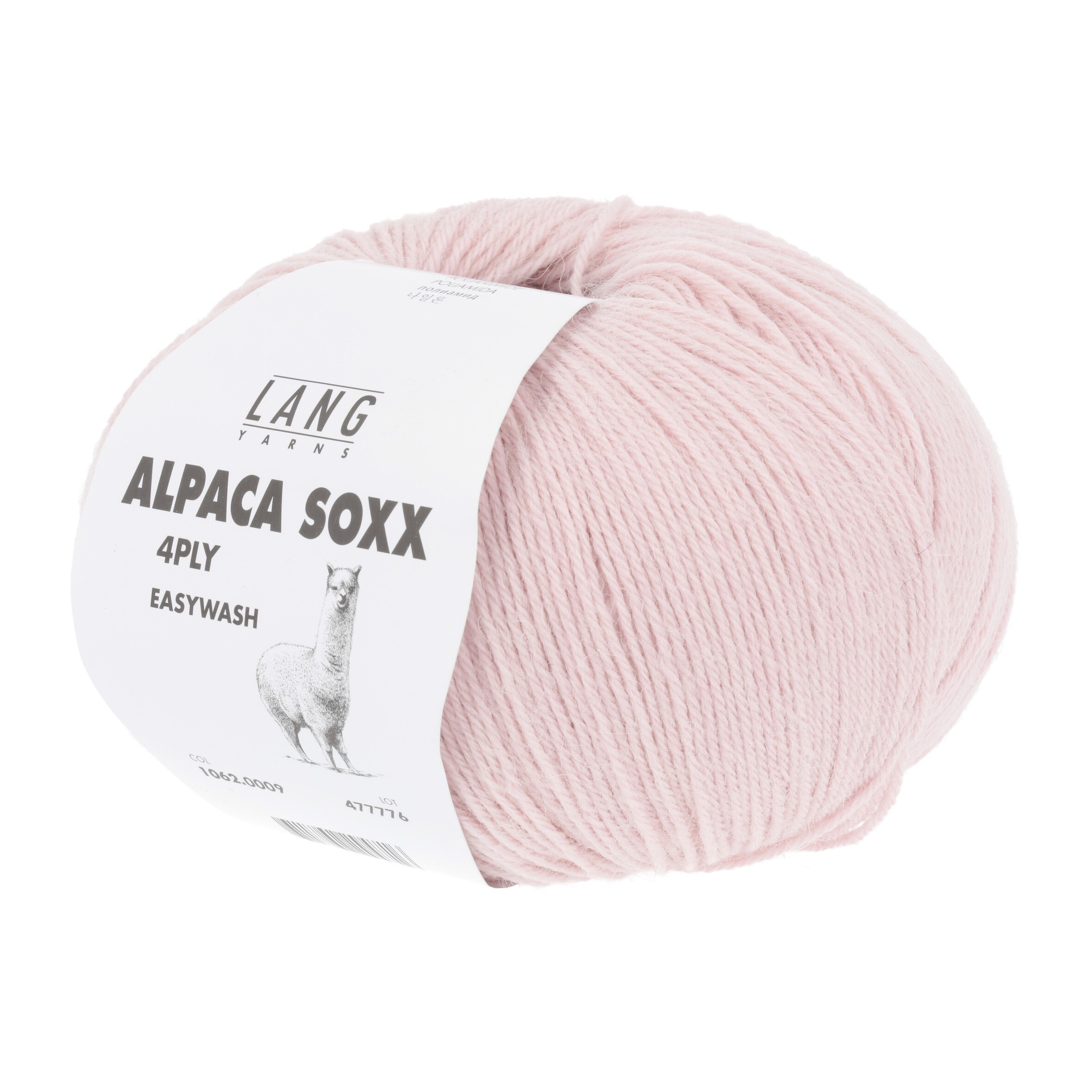 Lang Yarns Alpaca Soxx 4-fach, 0009, Rosa