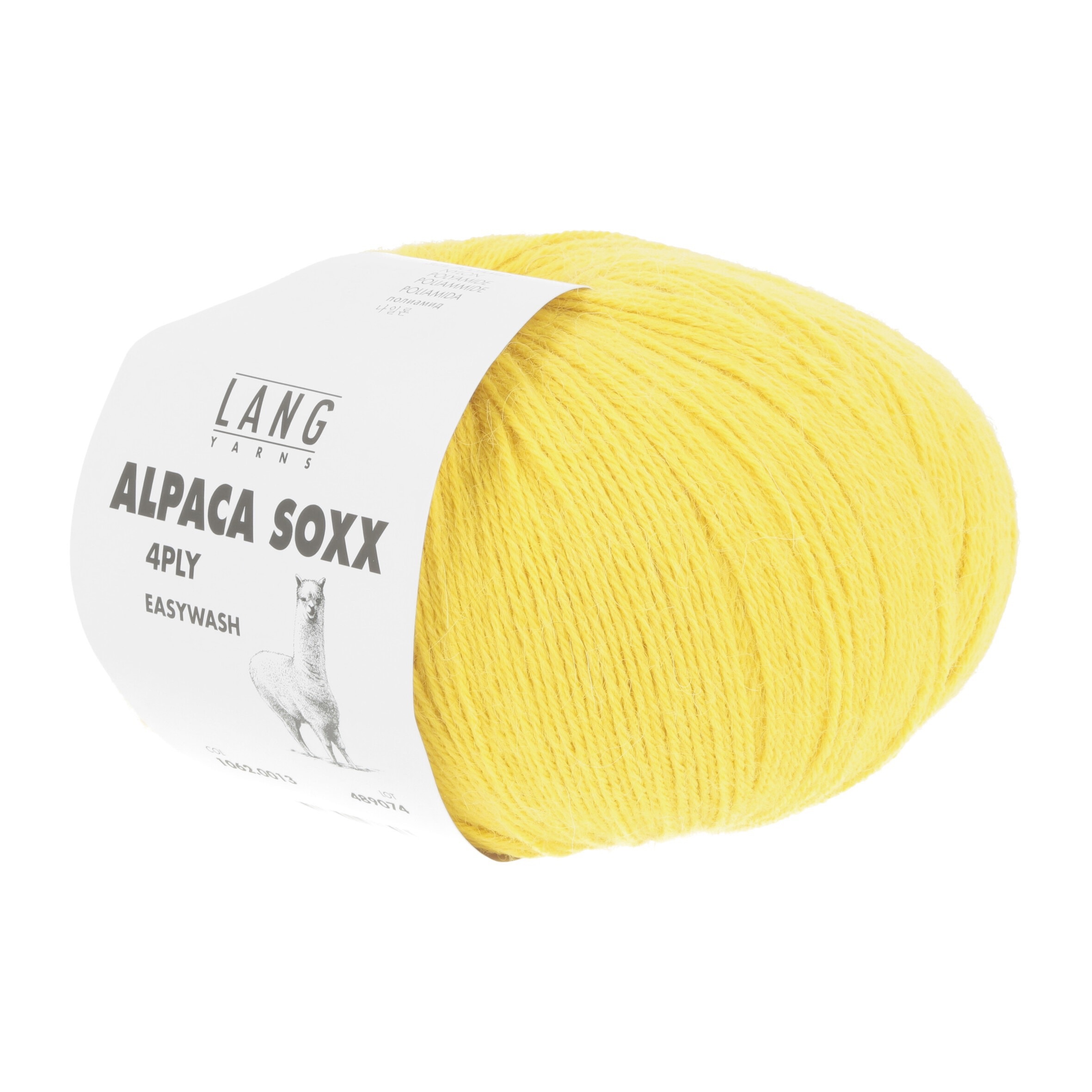 Lang Yarns Alpaca Soxx 4-fach, 0013, Gelb