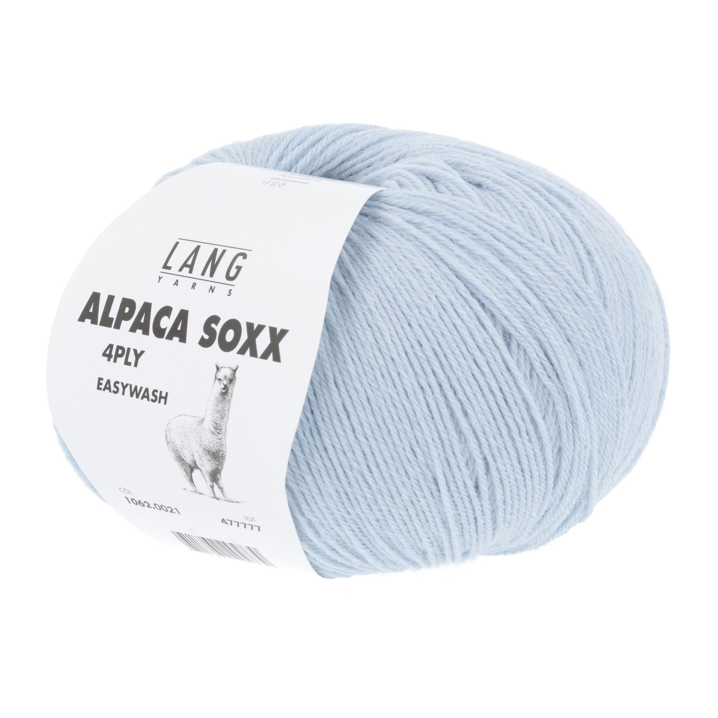 Lang Yarns Alpaca Soxx 4-fach, 0021, Hellblau