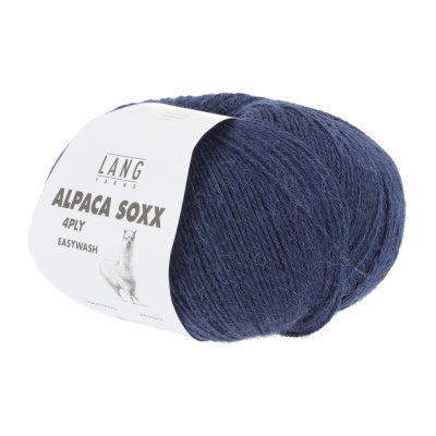 Lang Yarns Alpaca Soxx 4-fach, 0025, Navy