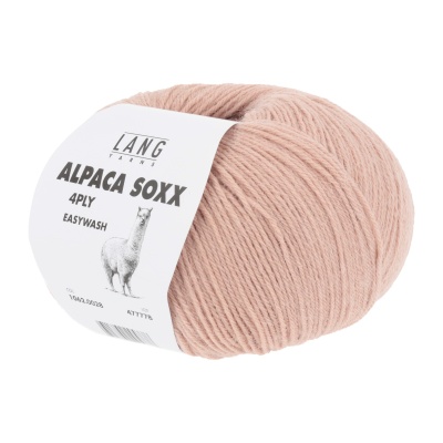 Lang Yarns Alpaca Soxx 4-fach, 0028, Lachs