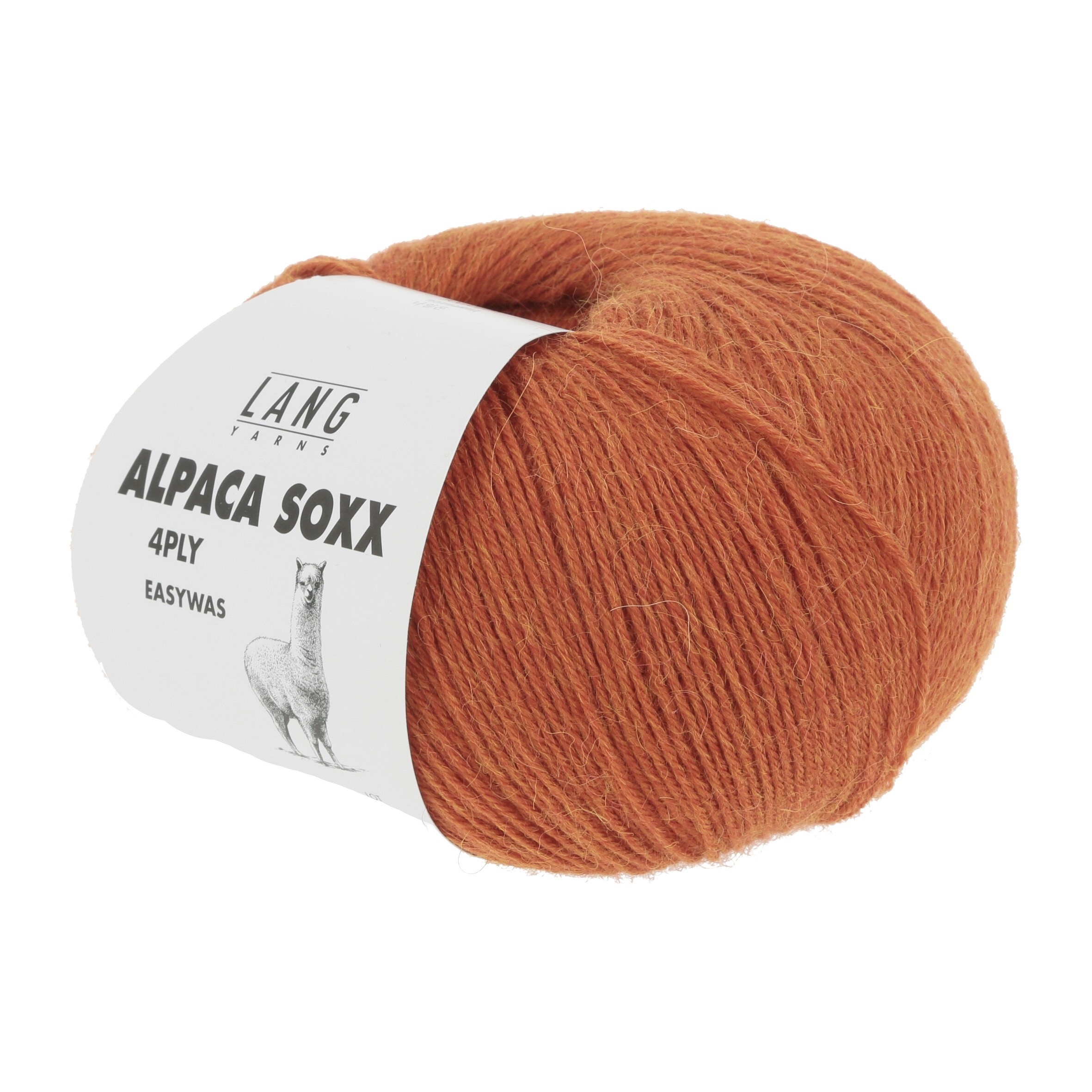 Lang Yarns Alpaca Soxx 4-fach, 0059, Orange Melange