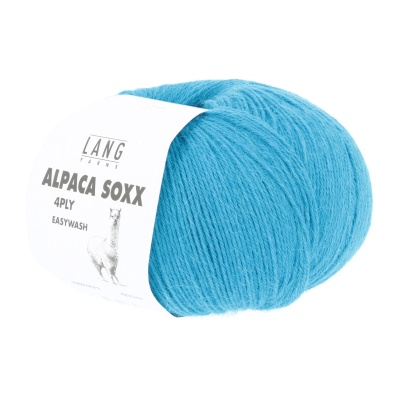 Lang Yarns Alpaca Soxx 4-fach, 0079, T&uuml;rkis