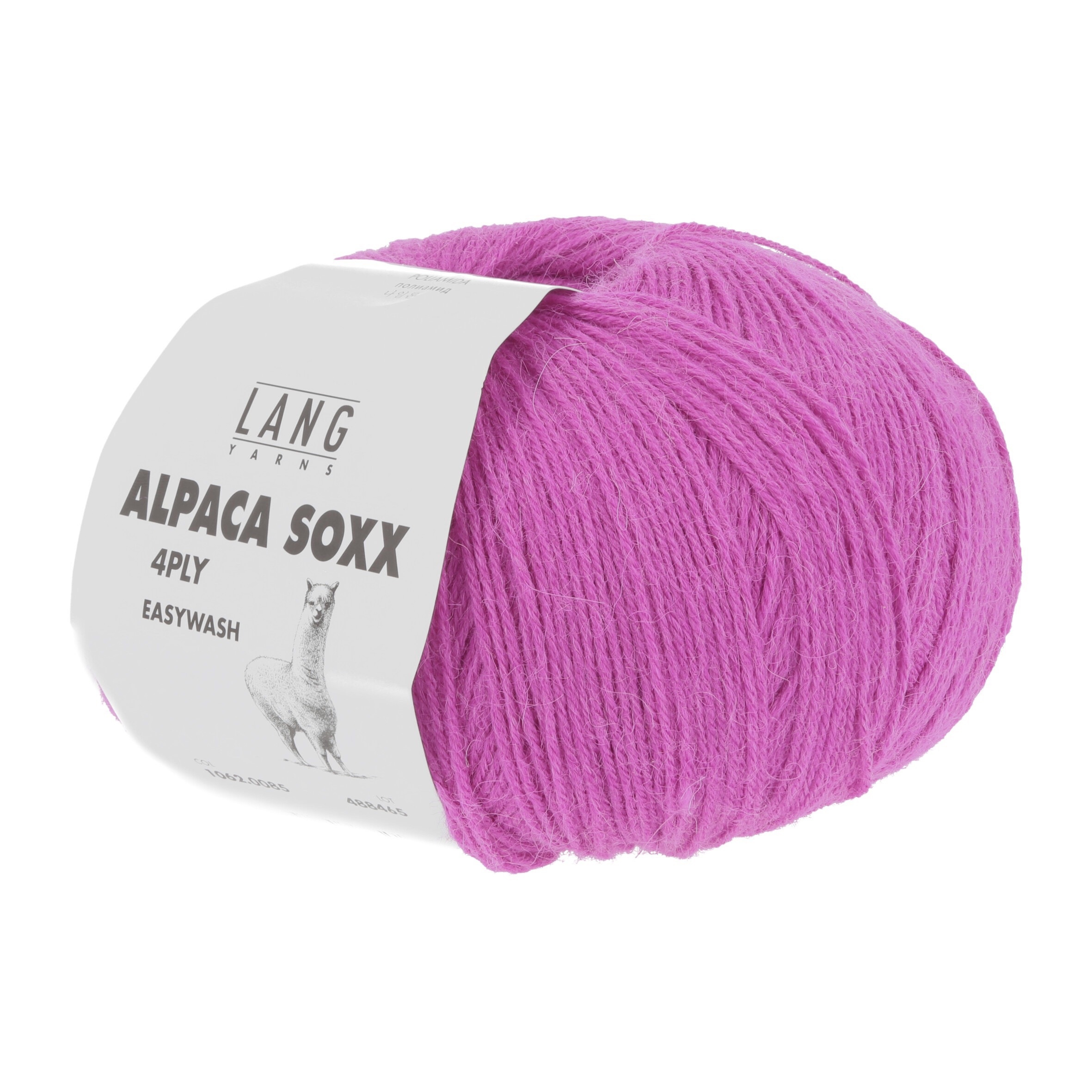 Lang Yarns Alpaca Soxx 4-fach, 0085, Pink