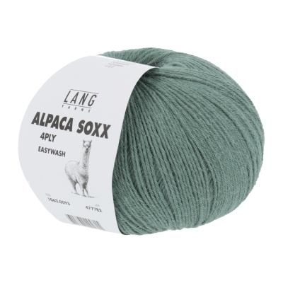 Lang Yarns Alpaca Soxx 4-fach, 0093, Efeu