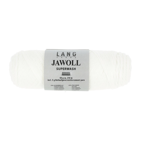 Lang Yarns Jawoll, 0001, Weiß