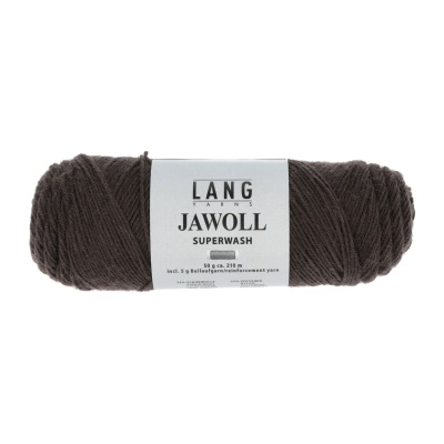 Lang Yarns Jawoll, 0067, Dunkelbraun