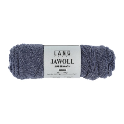 Lang Yarns Jawoll, 0069, Blau Meliert