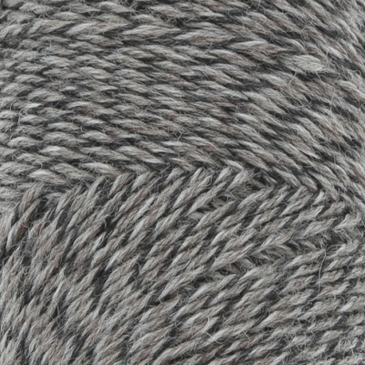 Lang Yarns Jawoll, 0124, Grau/Braun Mouline