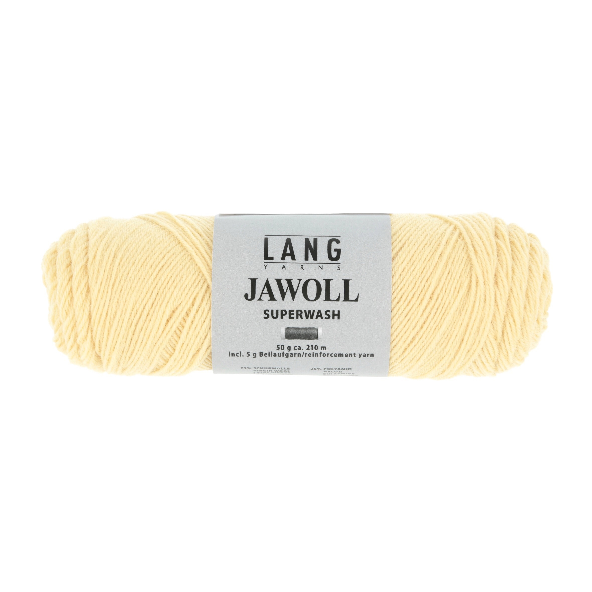 Lang Yarns Jawoll, 0213, Hellgelb