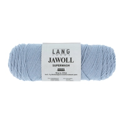 Lang Yarns Jawoll, 0234, Jeans Hell