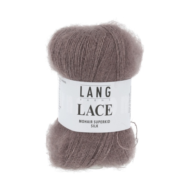Lang Yarns Lace, 0068, Dunkelbraun