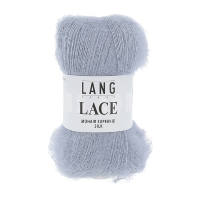 Lang Yarns Lace, 0133, Jeans Hell