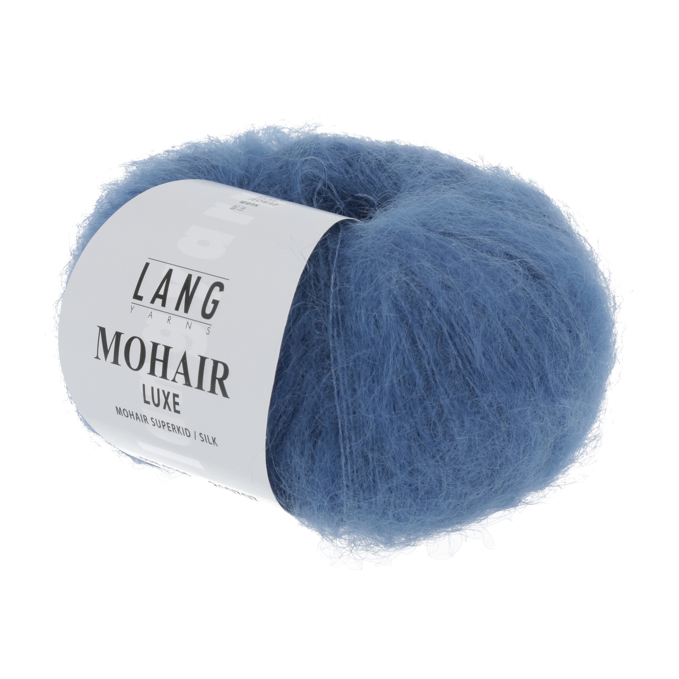Lang Yarns Mohair Luxe, 0106, Blau