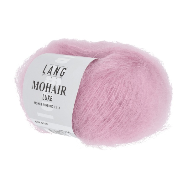 Lang Yarns Mohair Luxe, 0109, Rosa