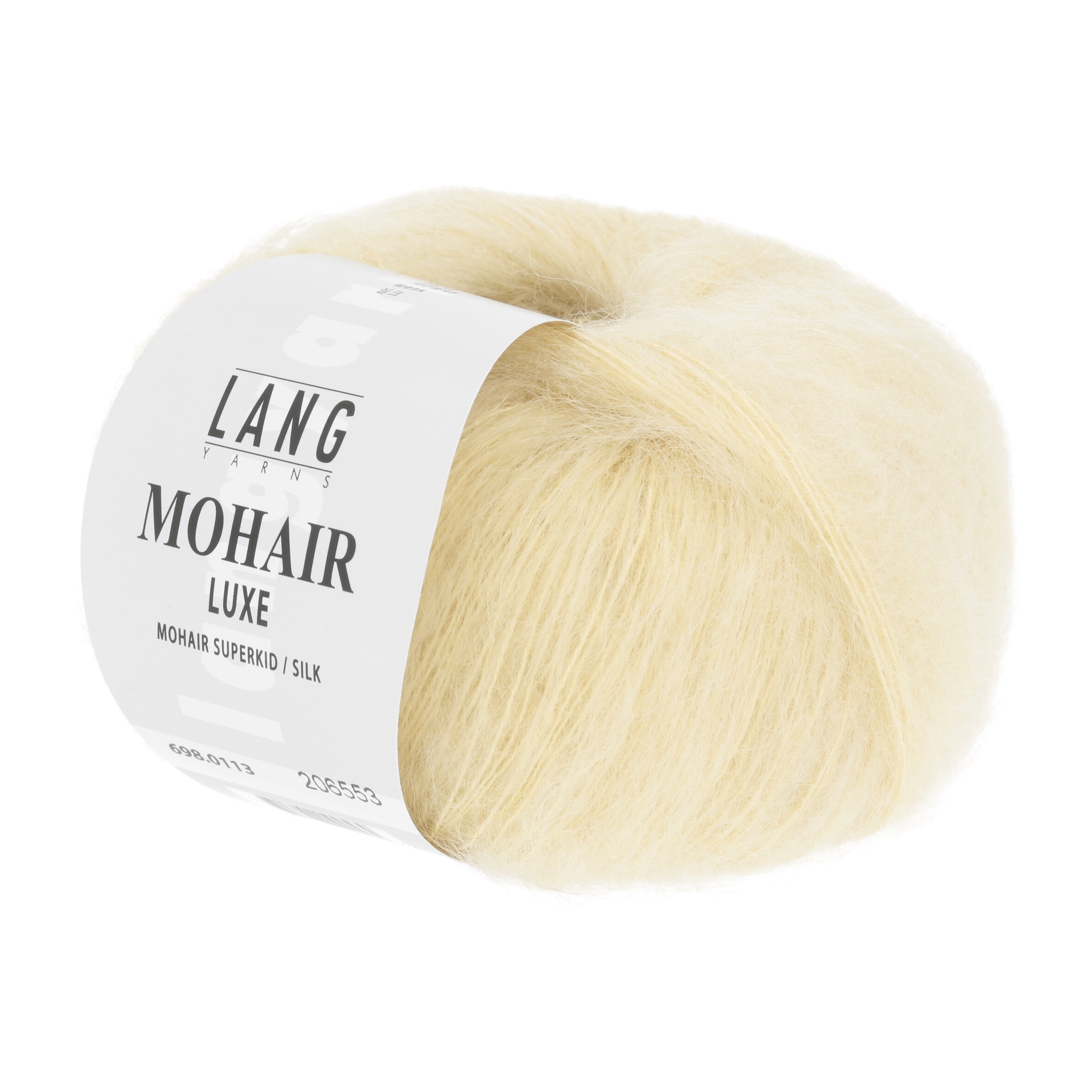 Lang Yarns Mohair Luxe, 0113, Hellgelb