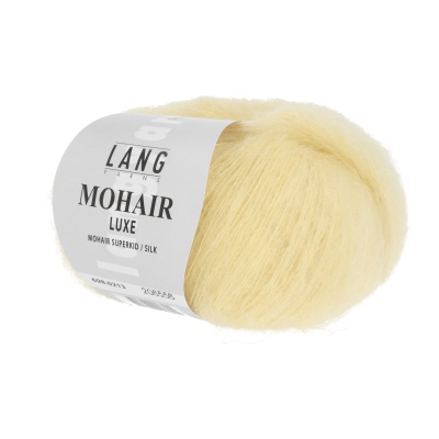 Lang Yarns Mohair Luxe, 0213, Gelb