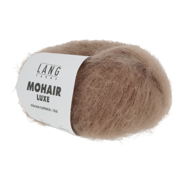 Lang Yarns Mohair Luxe, 0187, Holz