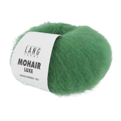 Lang Yarns Mohair Luxe, 0217, Blattgrün