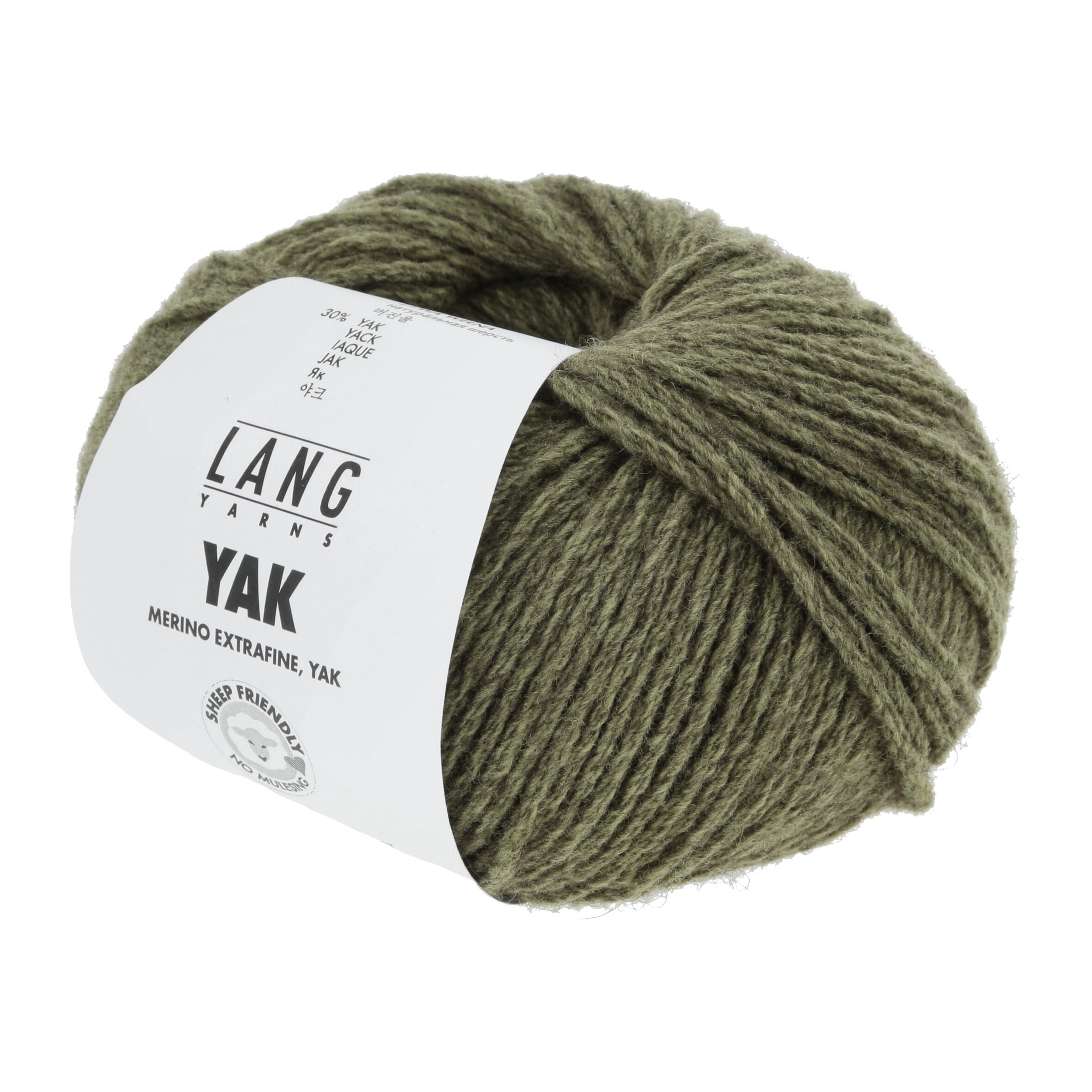 Lang Yarns Yak, 0099, Olive