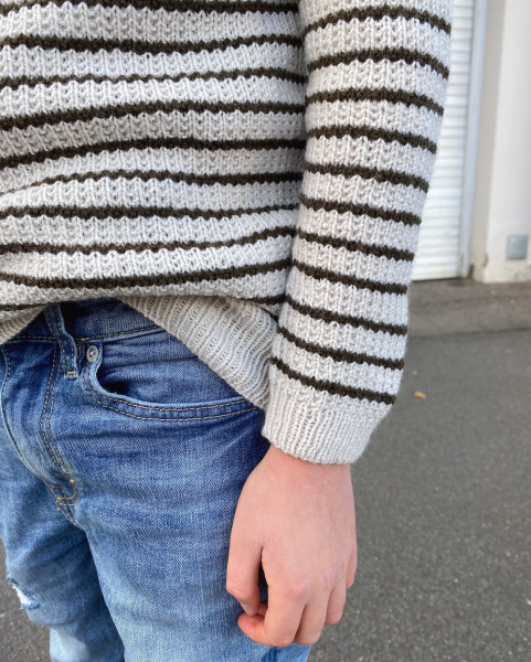 PetiteKnit, „Friday Sweater Junior“, Deutsch