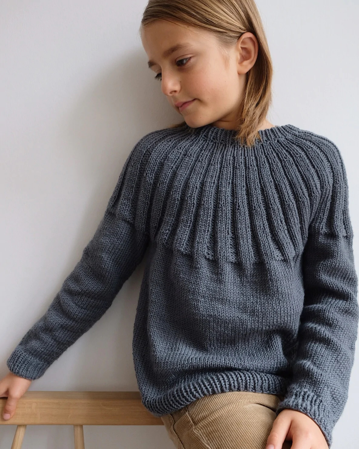 PetiteKnit, „Haralds Sweater Junior“, Deutsch